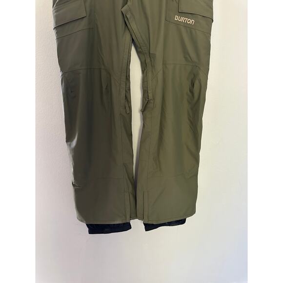 Burton TWC Tracker Green Snowboarding Pants size XL - missing button - Picture 4 of 15